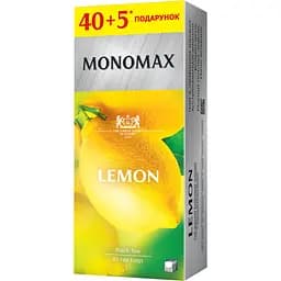 Чай чорний Monomax Lemon 67.5 г (40+5 шт. x 1.5 г)