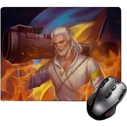 Ігрова поверхня Nextprint Геральт Відьмак UA 300 х 250 мм (15440)