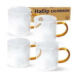 Набір склянок SnT Айс, 250 мл, 4 шт. (203-3)