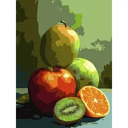 Картина по номерам Strateg Сочные фрукты 30х40 см (SS-1268)