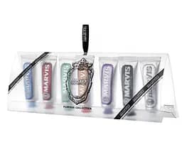 Подарочный набор зубных паст Marvis: Классическая интенсивная мята, отбеливающая, корица и мята, жасмин и мята, лакрица и мята, имбирь и мята, морская мята (7 уп. по 25 мл)