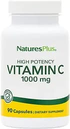 Вітаміни та мінерали Natures Plus Vitamin C 1000 mg, 90 вегакапсул