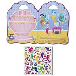 Наліпки Melissa & Doug Русалки об'ємні багаторазові (MD19413) - мініатюра 3