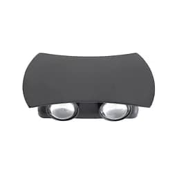 Підсвітка Brille фасадна LED 4W WW IP54 BK (AL-614/4)