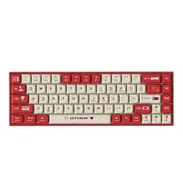 Механічна дротова клавіатура AJAZZ AK680 / Hot-Swap / Brown Switch / Red