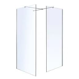 Душова стінка Volle Walk-In 100x200 18-08-100H, прозорий - мініатюра 4