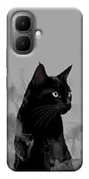 Чехол itsPrint Smoke cat для Infinix Smart 10