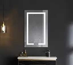 Дзеркало Mixxus Hard MR07-50x80 (LED Touch, антизапотівання, димер, регулювання яскравості) MX9992 - мініатюра 8