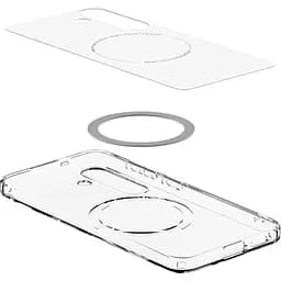 Чохол Spigen Ultra Hybrid MagSafe для Samsung Galaxy S25 Plus Clear White (ACS08981) [126600] - мініатюра 8