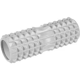 Массажный ролик Gymtek для йоги и фитнеса 33х10.5 см серый