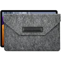 Чохол StatusCASE з повсті для планшету Samsung Galaxy Tab S7 2020 (T875) Світло-сірий