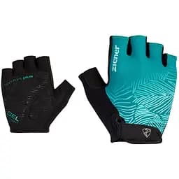 Велорукавички Ziener Callie Women 6 Чорний-Бірюзовий