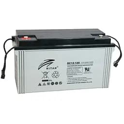 Аккумуляторная батарея AGM RITAR DC12-120, Gray Case, 12V 120Ah ( 407 x 177 x 225 ) Q1/30