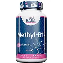 Вітамін В12 Haya Labs Methyl B12 200 мкг 100 таблеток