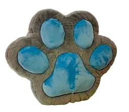 Мягкая игрушка Подушка Лапка, средняя, серо-голубая, 45 см