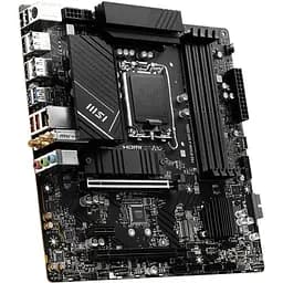 Материнська плата MSI PRO B760M-A WIFI DDR4 s1700 B760 4xDDR4 M.2 HDMI DP WiFi BT mATX - мініатюра 2
