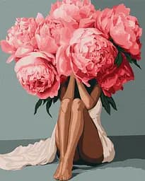 Набір для розпису по номерах Витонченість, Ideyka, 40x50 см, КНО8526