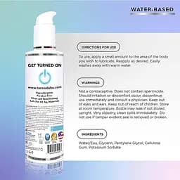 Лубрикант Wet Wet Turn On UnFlavored Water Based Lube 118 мл - мініатюра 6