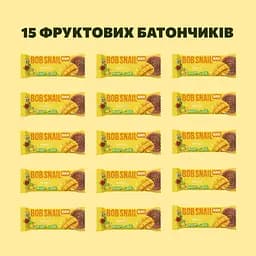 Набір фруктових батончиків Bob Snail Манго 35 г х 15 шт. - мініатюра 3