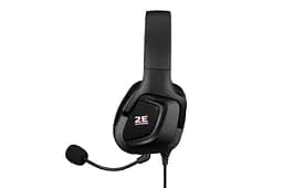 Наушники игровые с микрофоном 2E GAMING HG340 Black, mini-jack/dual 3.5mm, RGB, 2м - мініатюра 5