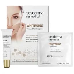 Персональная депигментирующая программа Sesderma Sesmedical Whitening Personal Peel Program, 15 мл + 4 салфетки