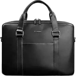 Сумка для ноутбука та документів BlankNote Шкіряна Чорна (BN-BAG-37-g)