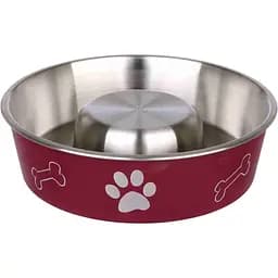 Миска для собак Trixie Slow Feed из нержавеющей стали круговая 1.4 л 21 см в ассортименте (25249)