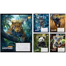 Зошит учнівський "The wild" Yes 767736 24 аркушів Різнокольоровий 1 шт. в асортименті