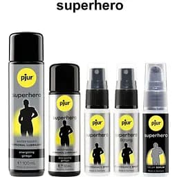 Стимулювальна змазка на водній основі Pjur SuperHero glide 100 мл - мініатюра 4