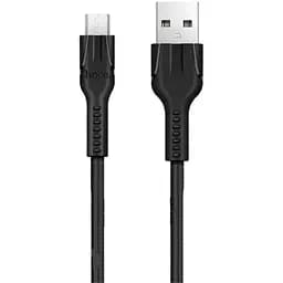 Кабель Hoco U31 Benay Micro charging cable Черный