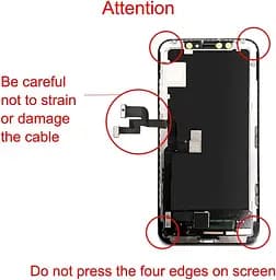 Комплект для ремонту РК-екрана 3D Touch для iPhone X 5,8 дюйма з інструментами для ремонту дисплей - мініатюра 5
