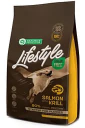 Сухой корм Nature's Protection Lifestyle Grain 1.5 кг для щенков с лососем