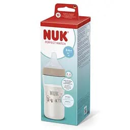 Пляшка Nuk Perfect Match М 260 мл мавпа (3954206) - мініатюра 4
