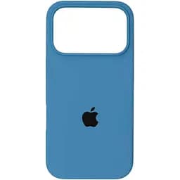 Чехол Silicone Case для Apple iPhone 17 Pro Max Cornflower AA [145102]
