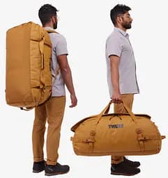 Дорожня сумка Chasm Duffel 90L TDSD-304 Golden Brown Thule sum0027956 - мініатюра 3