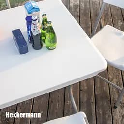 Стіл складаний переносний Heckermann 240x75x74 см White (Z240) - мініатюра 5