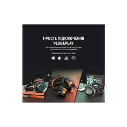 Навушники Fifine H6 RGB 7.1 Black (H6) - мініатюра 12