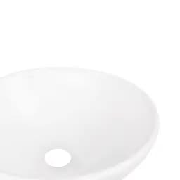 Умивальник Qtap Owl накладний кругла 400x400x155 мм White + донний клапан PU02, Білий - мініатюра 4