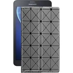 Чохол StatusCASE з екошкіри для планшету Samsung Galaxy Tab A 7.0 2016 (T280\T285) Сірий ромб