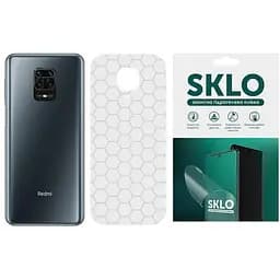 Захисна гідрогелева плівка SKLO Back (тил) Transsp. для Xiaomi Poco M4 Pro 4G Прозорий / Соти Прозорий / Соти