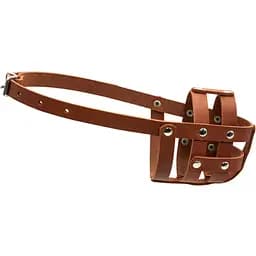 Намордник Collar м'ягкий №0, 25 см, спанієль, коричневий - мініатюра 3