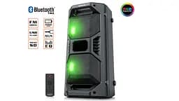 Портативный музыкальный центр бумбокс REAL-EL X-757 Black - мініатюра 1