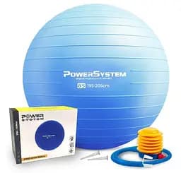 М'яч для фітнесу (фітбол) Power System PS-4018 Ø85 cm PRO Gymball Blue (PS-4018_85cm_Blue)