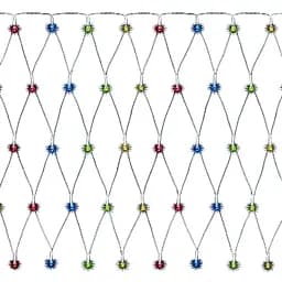Гирлянда Jumi Сетка 200 LED 2x2 мм мультицветная (5900410535985)