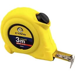 Рулетка измерительная Сталь 3 м х 16 мм (44504)