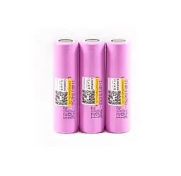 Акумулятор 18650 Samsung INR18650-35E 3500mAh Рожевий - мініатюра 4