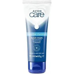 Зволожувальний крем для рук Avon Care з гліцерином мигдальним молочком та вітаміном Е