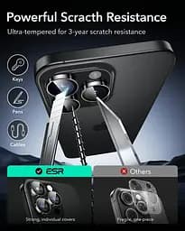 Захисне скло для камери ESR Armorite Camera Lens Protectors Clear для iPhone 16 Pro | 16 Pro Max | 15 Pro | 15 Pro Max | 14 Pro | 14 Pro Max (1D73200102) - мініатюра 7
