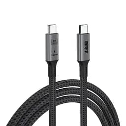Кабель ArmorStandart USB 4.0 USB-C - USB-C 240W 8K 60hz 40Gbps 1m Black (ARM81921)