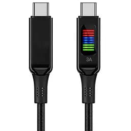 Дата кабель Acefast C7-03 Type-C to Type-C 100W (1.2m) Black